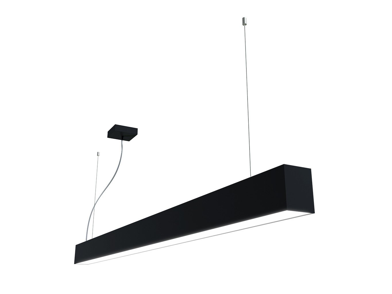 LED2 3314353ZBTW LED2 Závěsné svítidlo LINO II 150 P-Z, B PRISMA 49W ZIGBEE TW 3CCT 3000K/3500/4000K černá - LED2 Lighting (obrázek 3)
