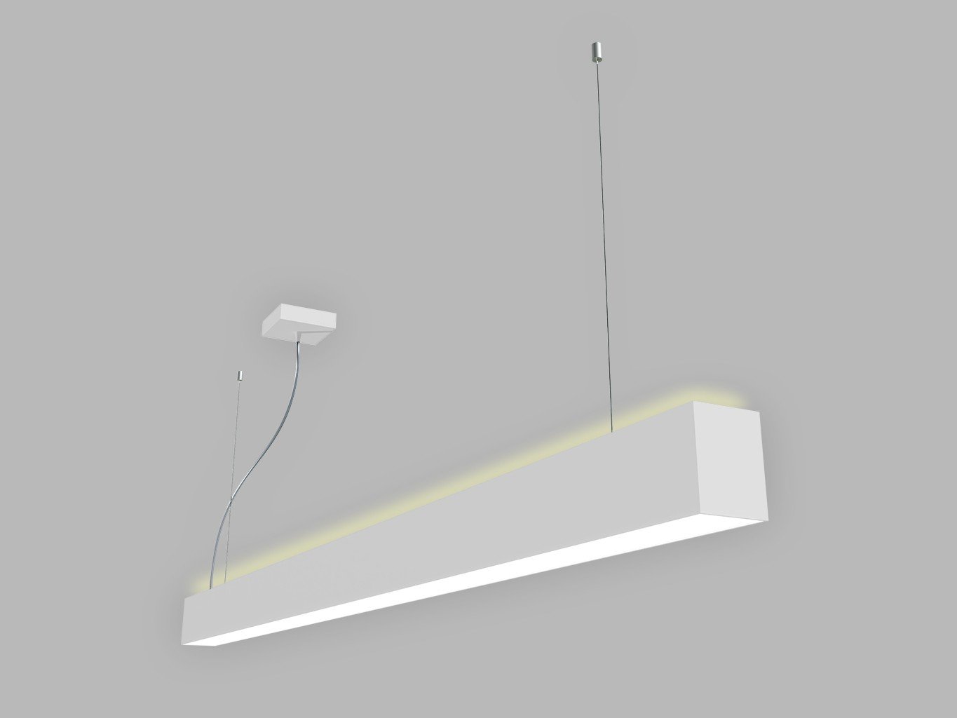 LED2 3315051ZBTW LED2 Závěsné svítidlo LINO II 150 P/N-Z, W PRISMA 49W ZIGBEE TW 3CCT 3000K/3500/4000K UGR bílá - LED2 Lighting