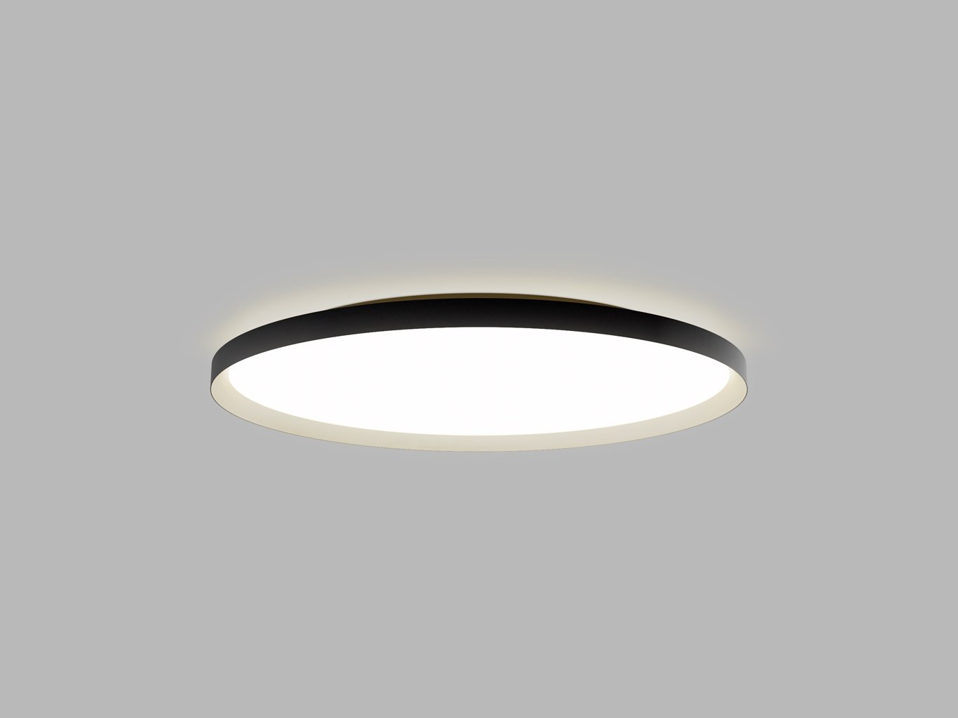 Levně LED2 12750537CSTW LED2 Stropní svítidlo MOON 80, BCH CASAMBI TW 88W (76+12) 3000K-4000K černá/šampaň - LED2 Lighting