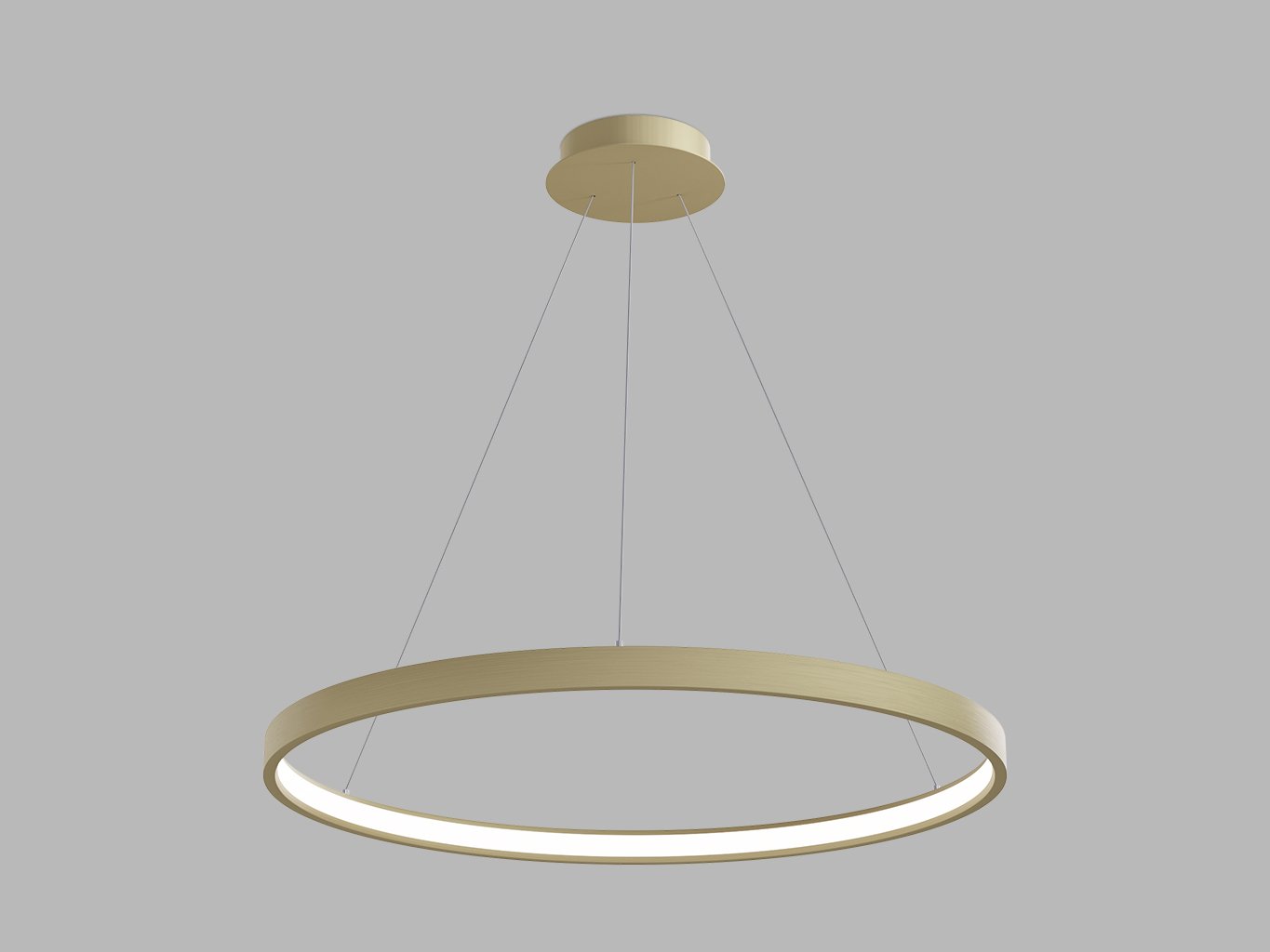 LED2 3275257DTW LED2 Závěsné svítidlo CIRO 80 P-Z, G DALI TW/PUSH TW 60W 3000K-4000K zlatá - LED2 Lighting