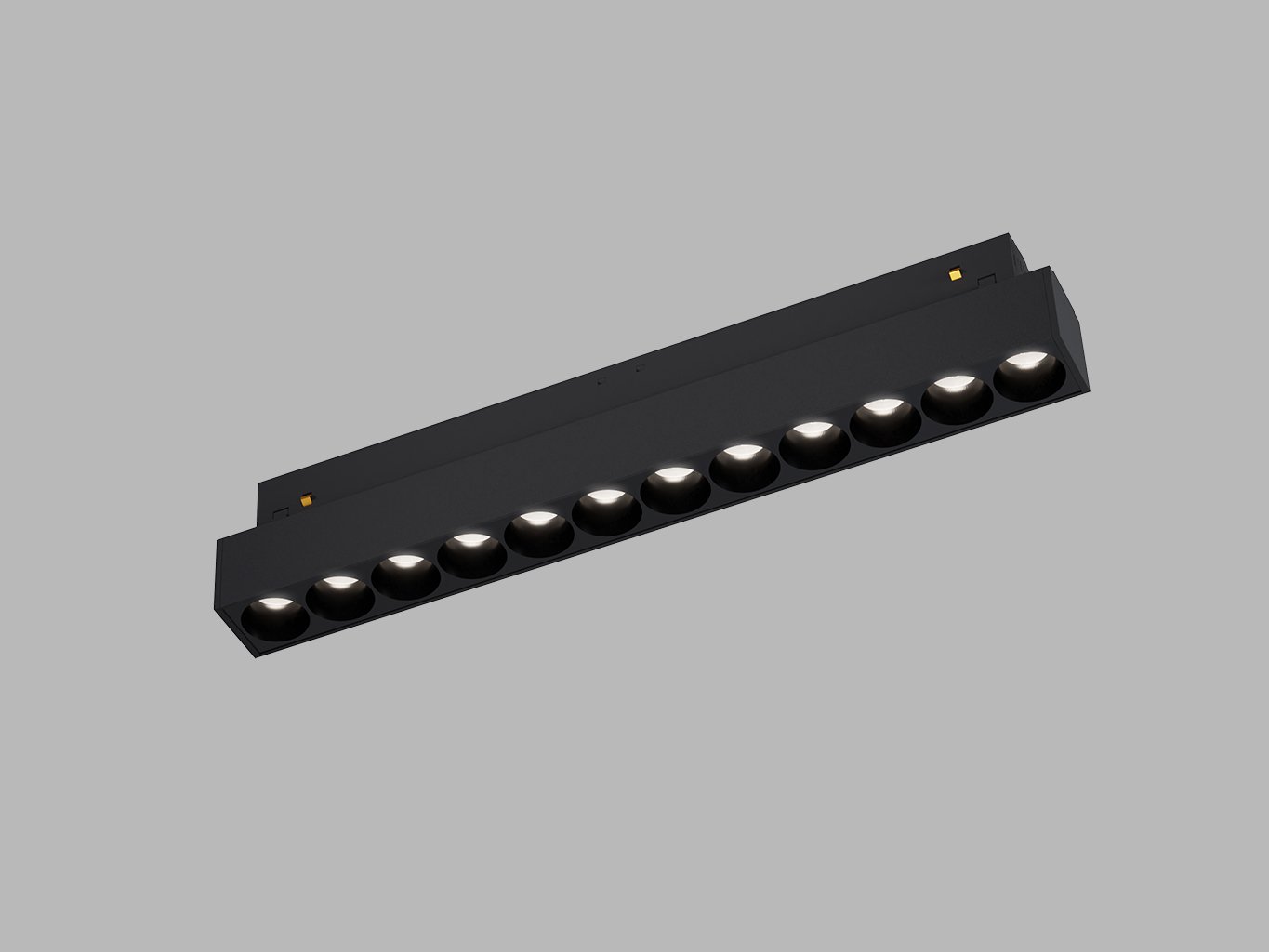 LED2 6480943D LED2 Lištové svítidlo MAGLASER II 24, B DALI DIM 12W 4000K UGR černá - LED2 Lighting (obrázek 5)