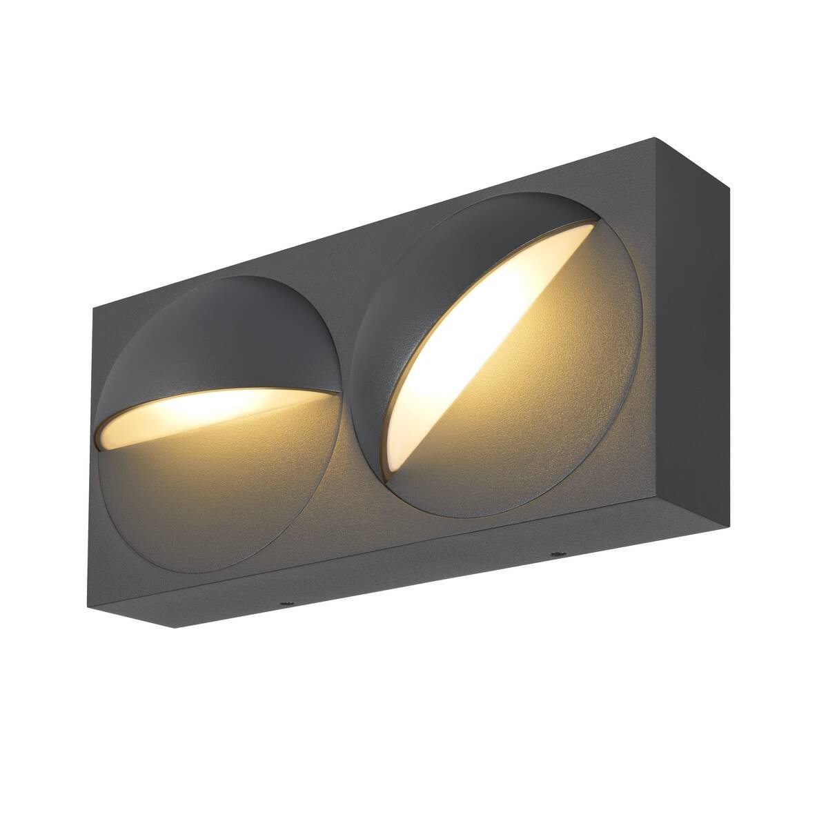 LA 1007668 LID I nástěnné přisazené svítidlo, 2700/3000 K, 29 W, PHASE, 100°, antracit - BIG WHITE (SLV)
