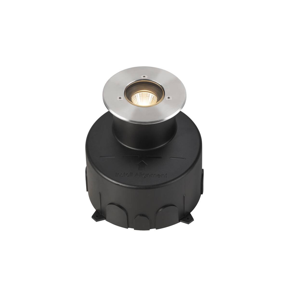 LA 1007680 DASAR® S svítidlo pro vestavbu do země, 4 W, 3000 K, 24°, IP67, válcové, antracit - BIG WHITE (SLV) (obrázek 7)