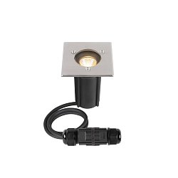 Obrázek pro produkt DASAR® S svítidlo pro vestavbu do země, hranaté, 4 W, 3000 K, 24°, IP67, válcové, antracit - BIG WHITE (SLV)