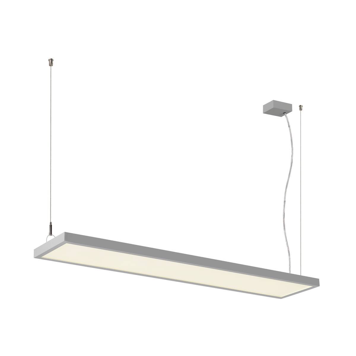 LA 1007470 WORKLIGHT PRO 120 závěsné svítidlo, 120 cm, 4000 K, DALI, Touch, šedá - BIG WHITE (SLV)