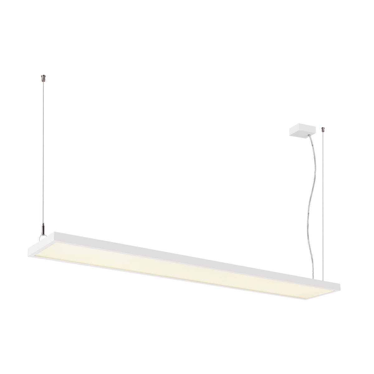 LA 1007472 WORKLIGHT PRO 150 závěsné svítidlo, 150 cm, 4000 K, DALI, Touch, bílá - BIG WHITE (SLV)