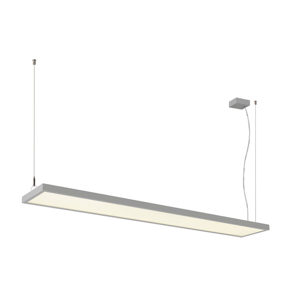 Levně LA 1007473 WORKLIGHT PRO 150 závěsné svítidlo, 150 cm, 4000 K, DALI, Touch, šedá - BIG WHITE (SLV)