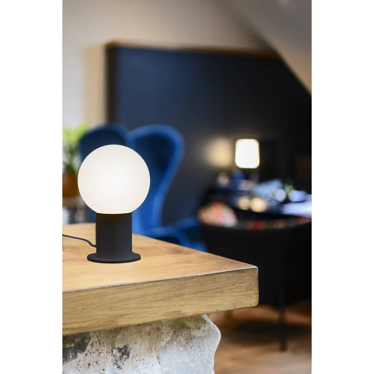 LA 1007620 VARYT stolní lampa, E14, IP20, černá - BIG WHITE (SLV) (obrázek 5)