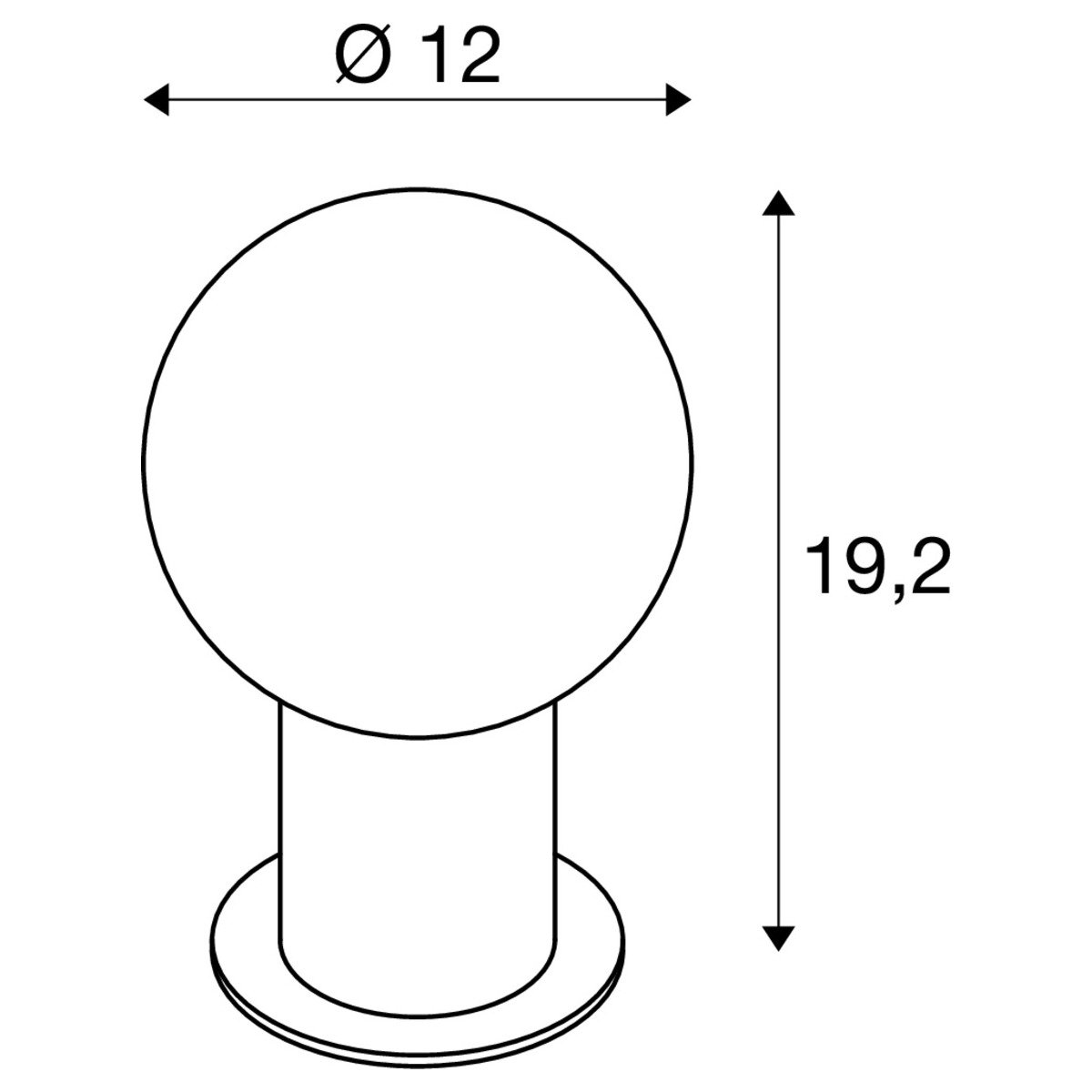 LA 1007620 VARYT stolní lampa, E14, IP20, černá - BIG WHITE (SLV) (obrázek 8)