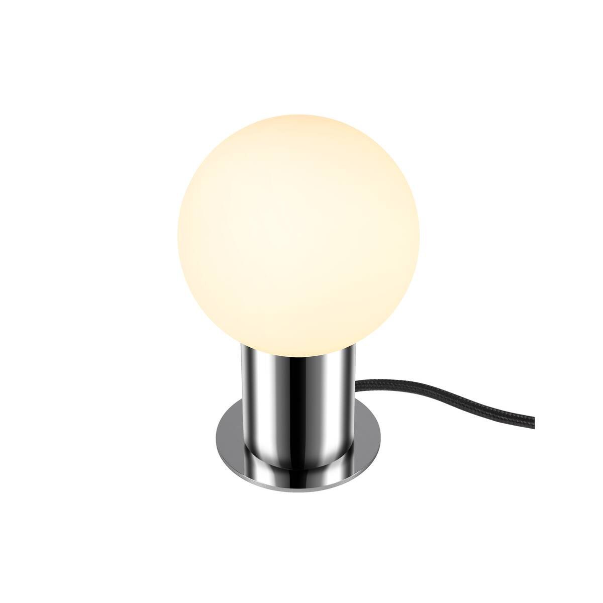 LA 1007621 VARYT stolní lampa, E14, IP20, chrom - BIG WHITE (SLV)