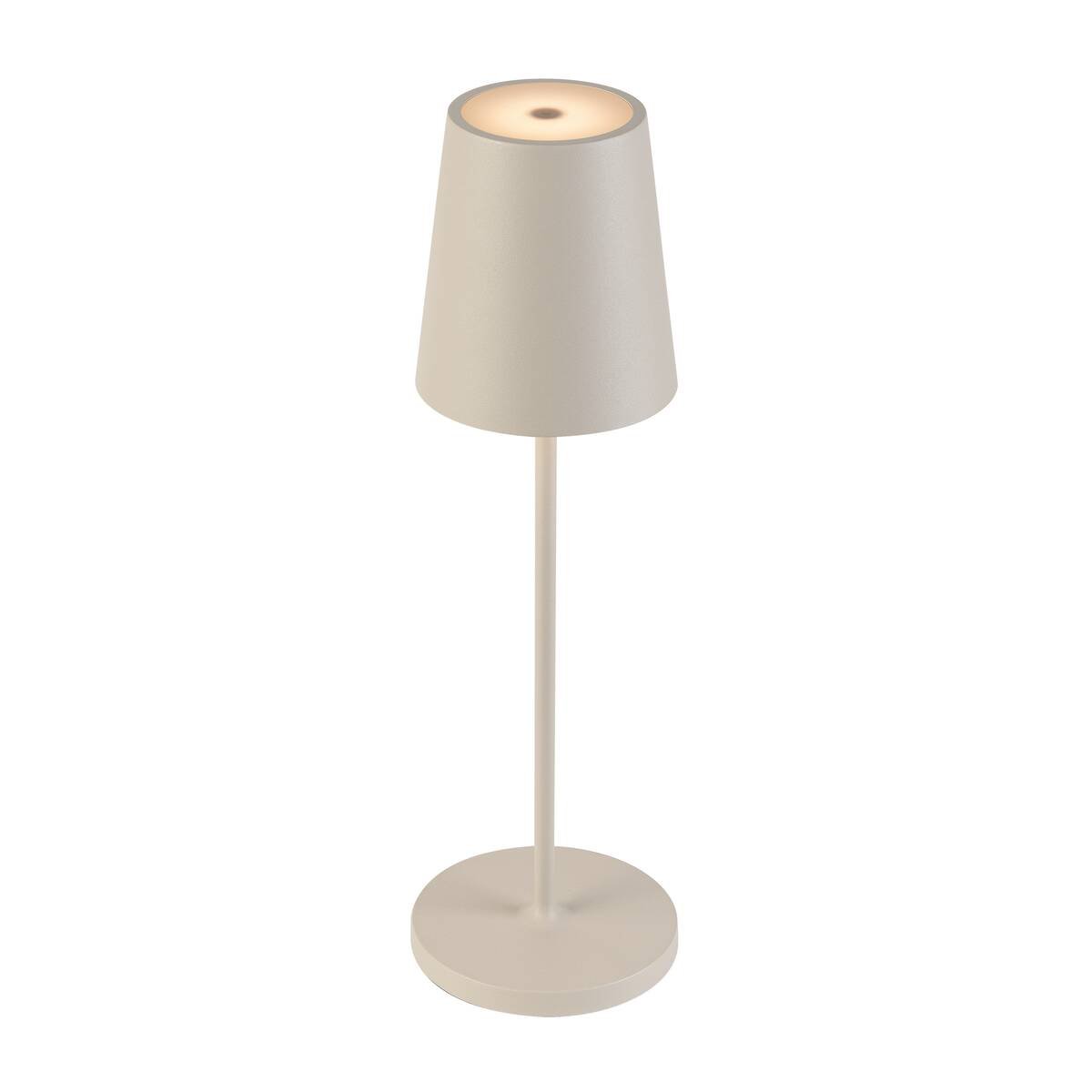LA 1007697 VINOLINA TWO stolní svítidlo, aku, IP65, 2200/2700/3000 K, TOUCH, béžová - BIG WHITE (SLV)