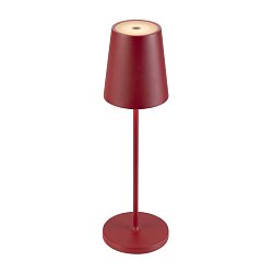 Obrázek pro produkt VINOLINA TWO stolní svítidlo, aku, IP65, 2200/2700/3000 K, TOUCH, červená - BIG WHITE (SLV)