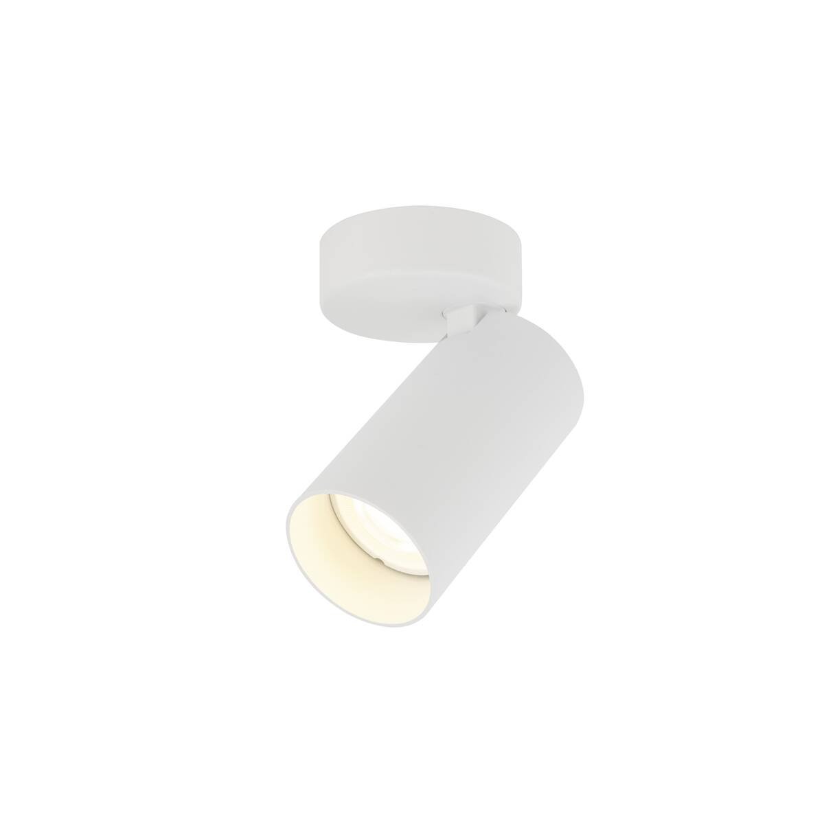 LA 1007720 KAMI nástěnné a stropní přisazené svítidlo, 1x max. 10 W, GU10, bílá/bílá - BIG WHITE (SLV)