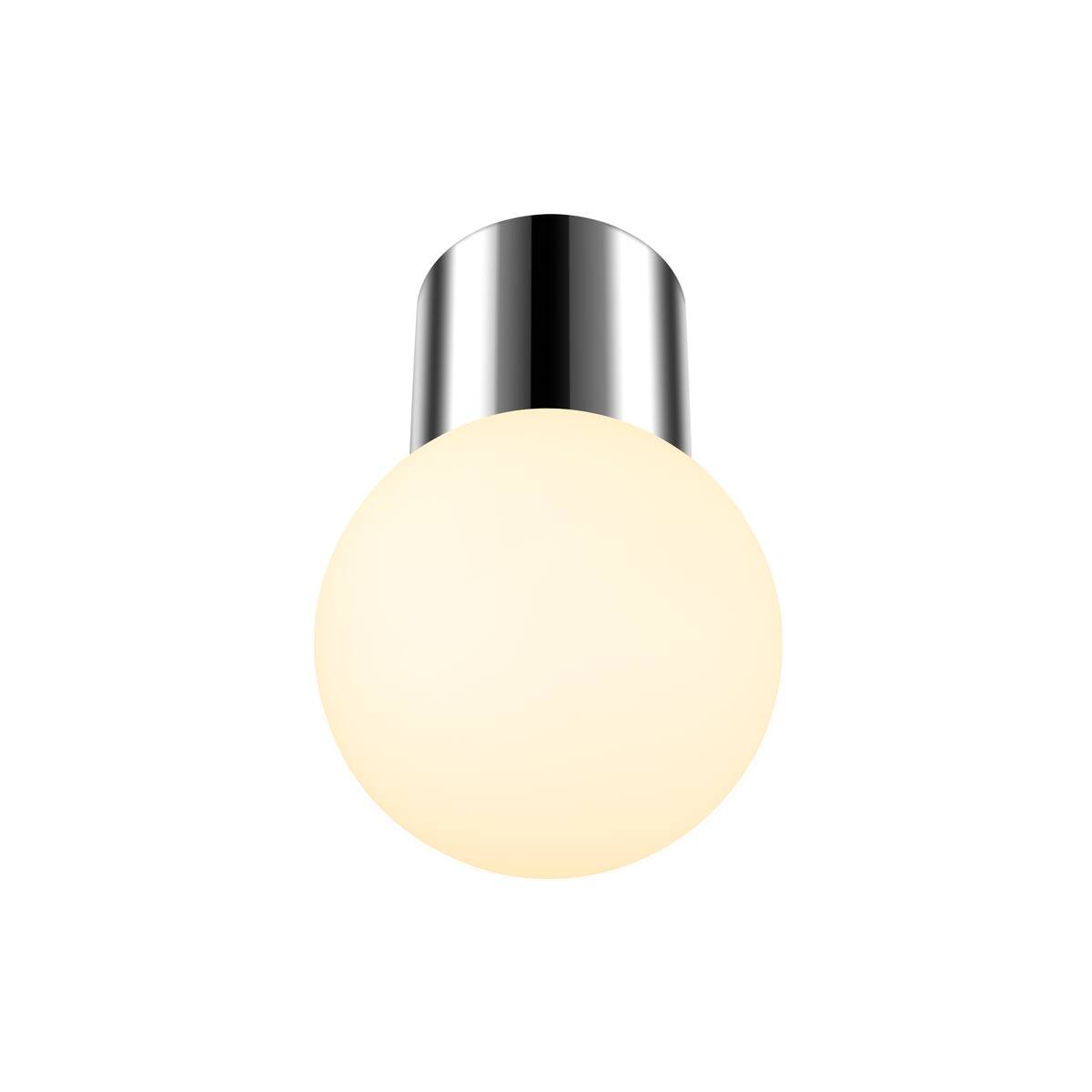 LA 1007604 VARYT stropní přisazené svítidlo, kulaté, 1x max. 6 W E14, chrom - BIG WHITE (SLV)
