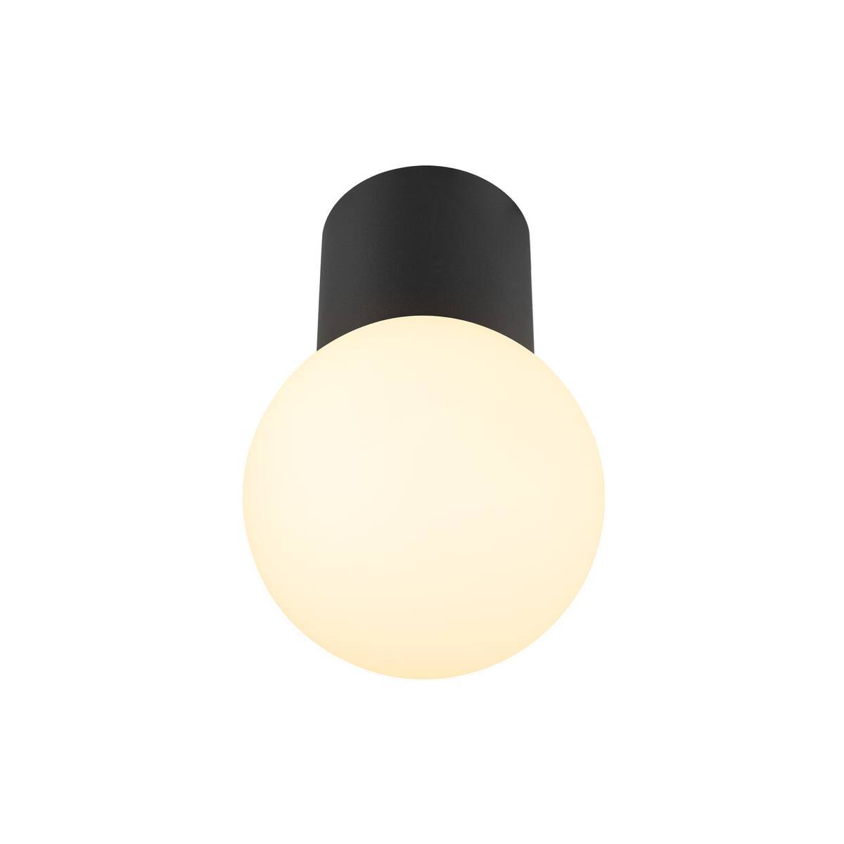 LA 1007607 VARYT stropní přisazené svítidlo, kulaté, 1x max. 6 W E14, černá - BIG WHITE (SLV)