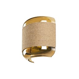 Obrázek pro produkt PANTILO ROPE nástěnné přisazené svítidlo, ostatní, 1x max. 15 W G9, zlatá - BIG WHITE (SLV)
