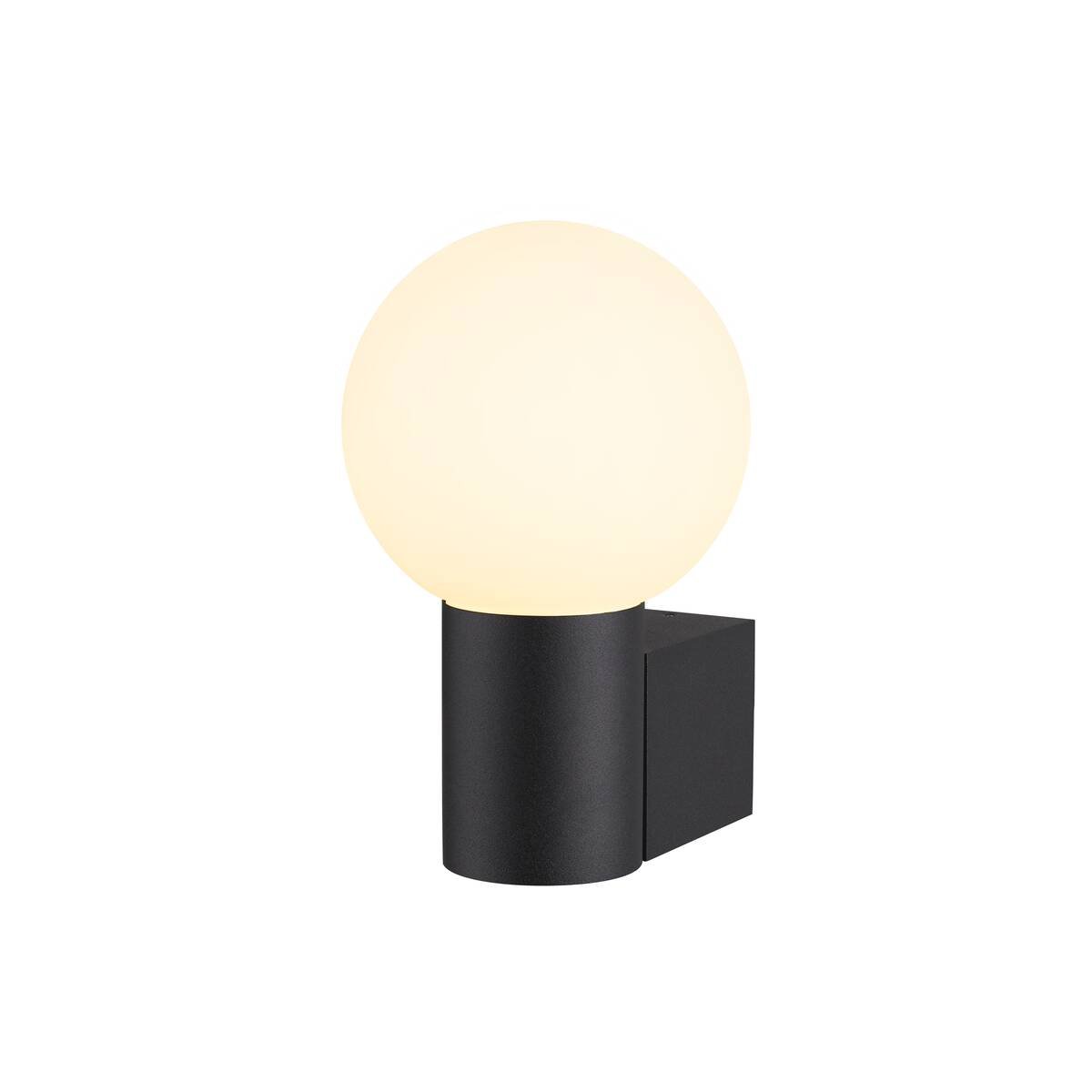 LA 1007603 VARYT nástěnné přisazené svítidlo, kulaté, 1x max. 6 W E14, černá - BIG WHITE (SLV)