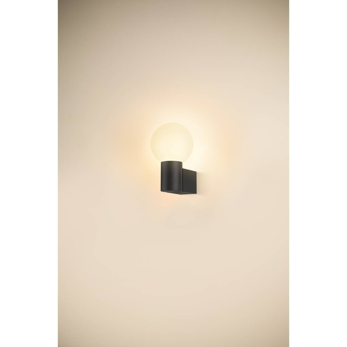 LA 1007603 VARYT nástěnné přisazené svítidlo, kulaté, 1x max. 6 W E14, černá - BIG WHITE (SLV) (obrázek 5)