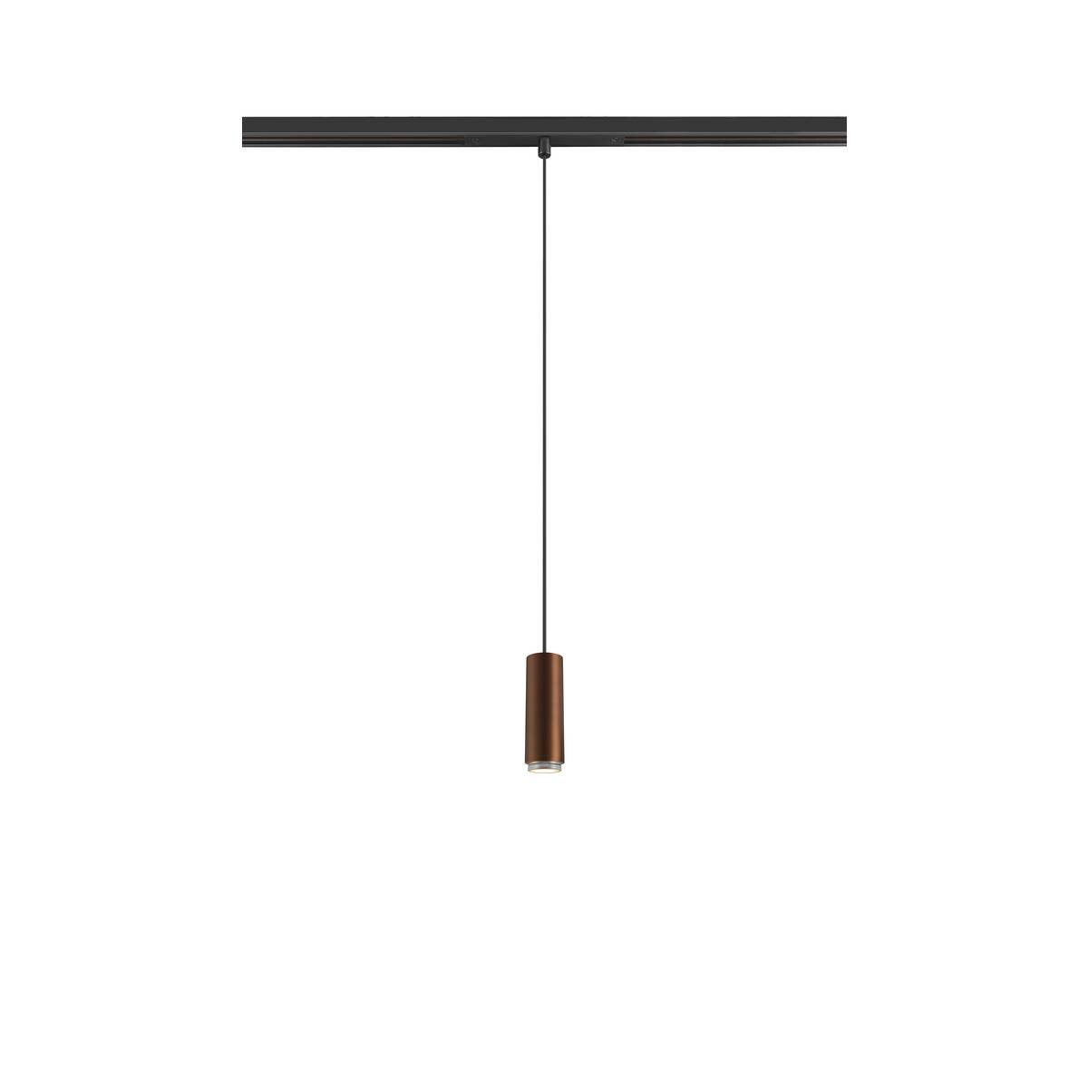 LA 1007747 LALU® závěsné svítidlo, 48 V, Led Base, mix & match, 150 cm, 8 W, 3000 K, DALI, bronzová - BIG WHITE (SLV)