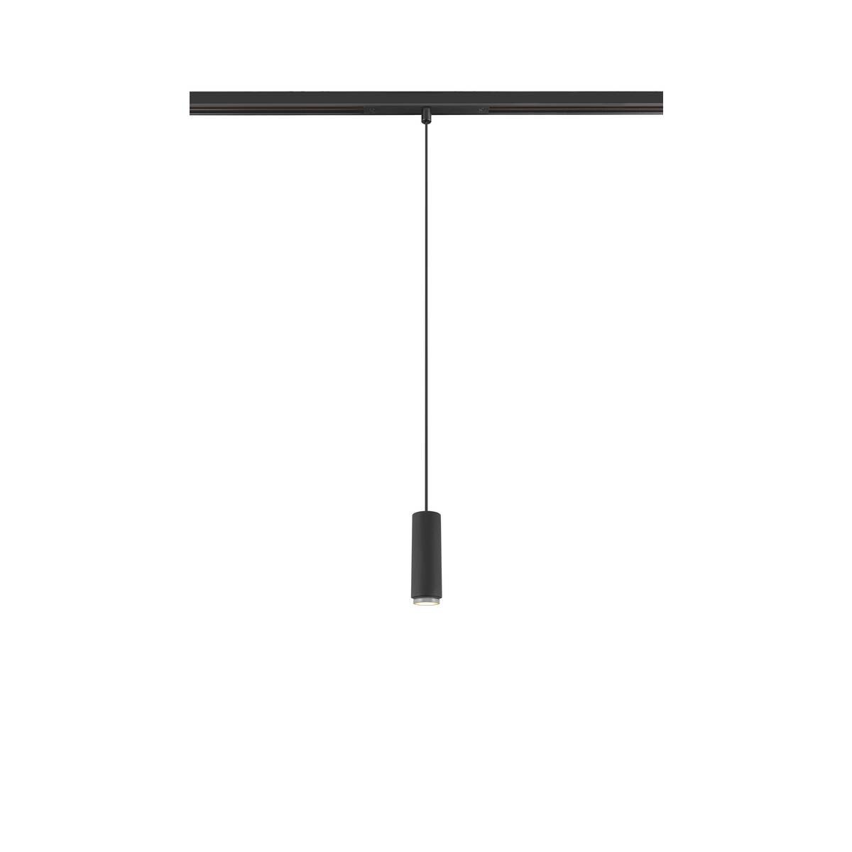 LA 1007749 LALU® závěsné svítidlo, 48 V, Led Base, mix & match, 150 cm, 8 W, 3000 K, DALI, černá - BIG WHITE (SLV)