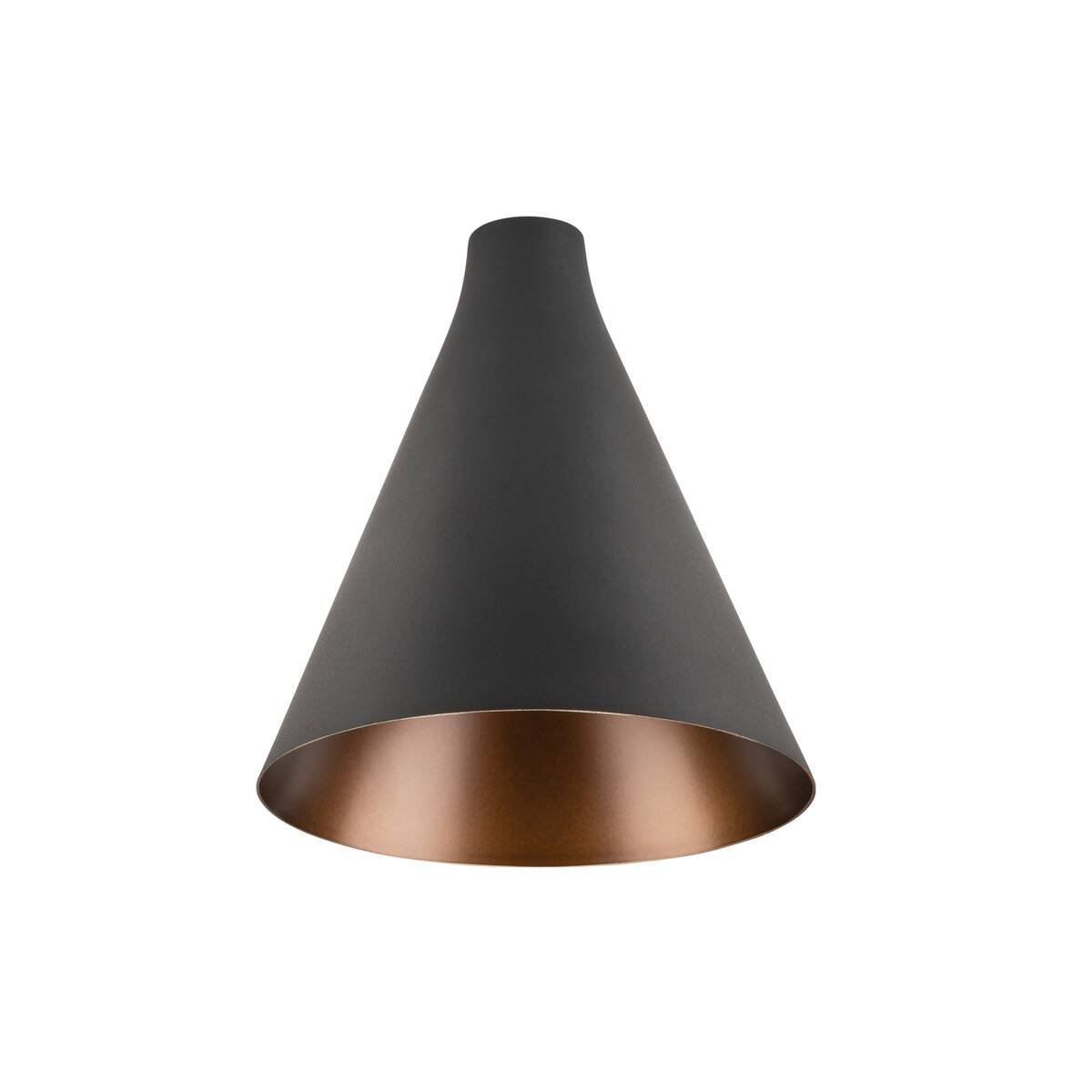 LA 1007532 LALU® CONE 15 stínidlo svítidla, mix & match, V: 17 cm, černá - BIG WHITE (SLV)
