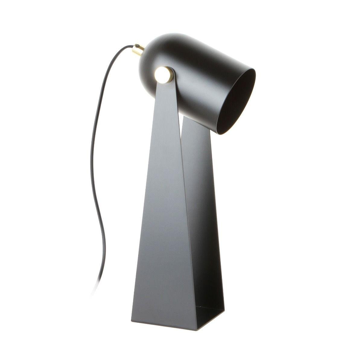 ZUMA 003064-026036 A2056-MBK ARIES stolní pracovní lampa matná černá/zlatá - ZUMALINE