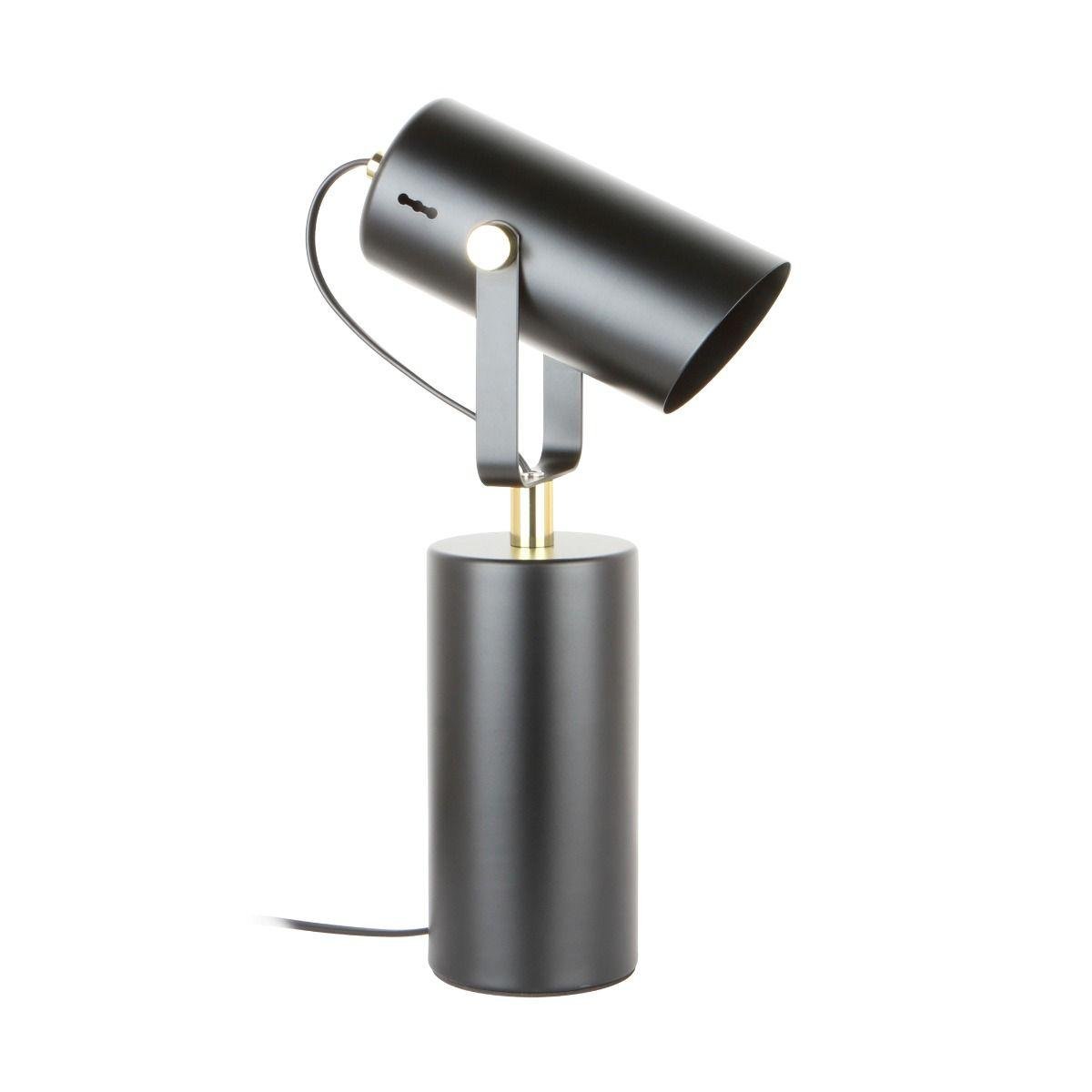 ZUMA 003064-026052 A2058-MBK RESI stolní pracovní lampa matná černá/zlatá - ZUMALINE