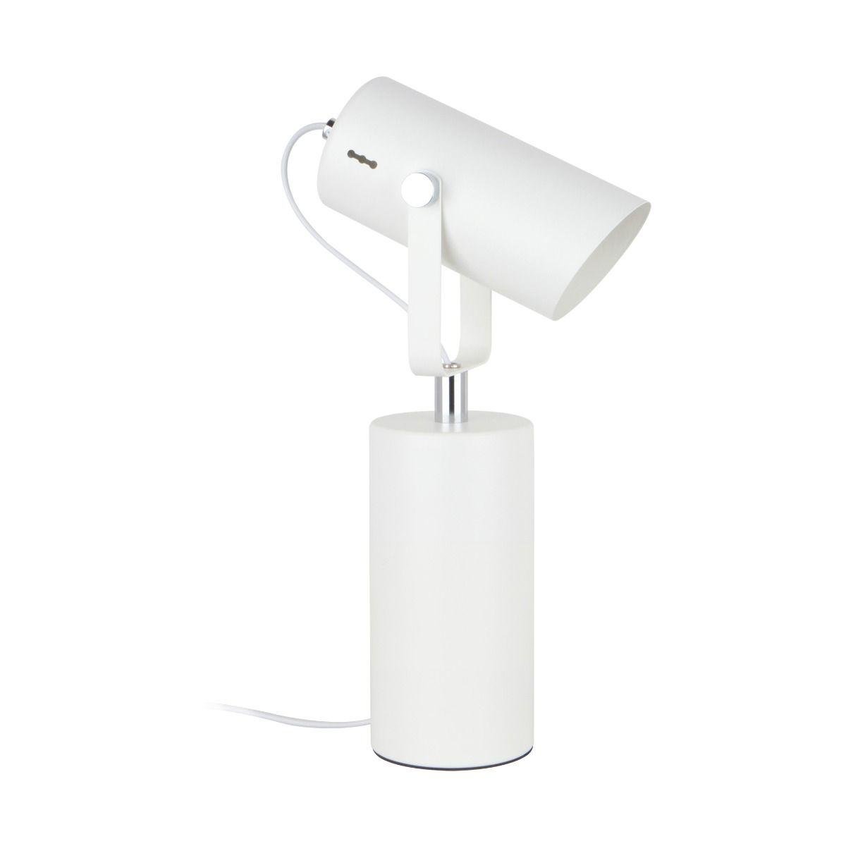ZUMA 003064-026053 A2058-MWH RESI stolní pracovní lampa matná bílá/chrom - ZUMALINE