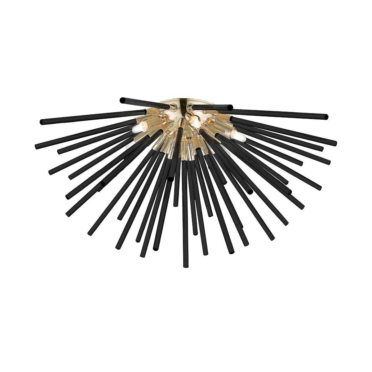 Levně ZUMA 003064-026344 C0491-06B-F7BC URCHIN stropní svítidlo černá-zlatá - ZUMALINE