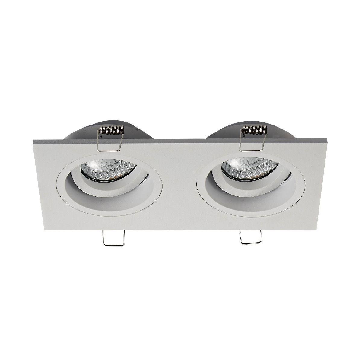 ZUMA 003064-024578 Bodové svítidlo CHUCK DL 2 SQUARE 20068-WH-N - ZUMALINE