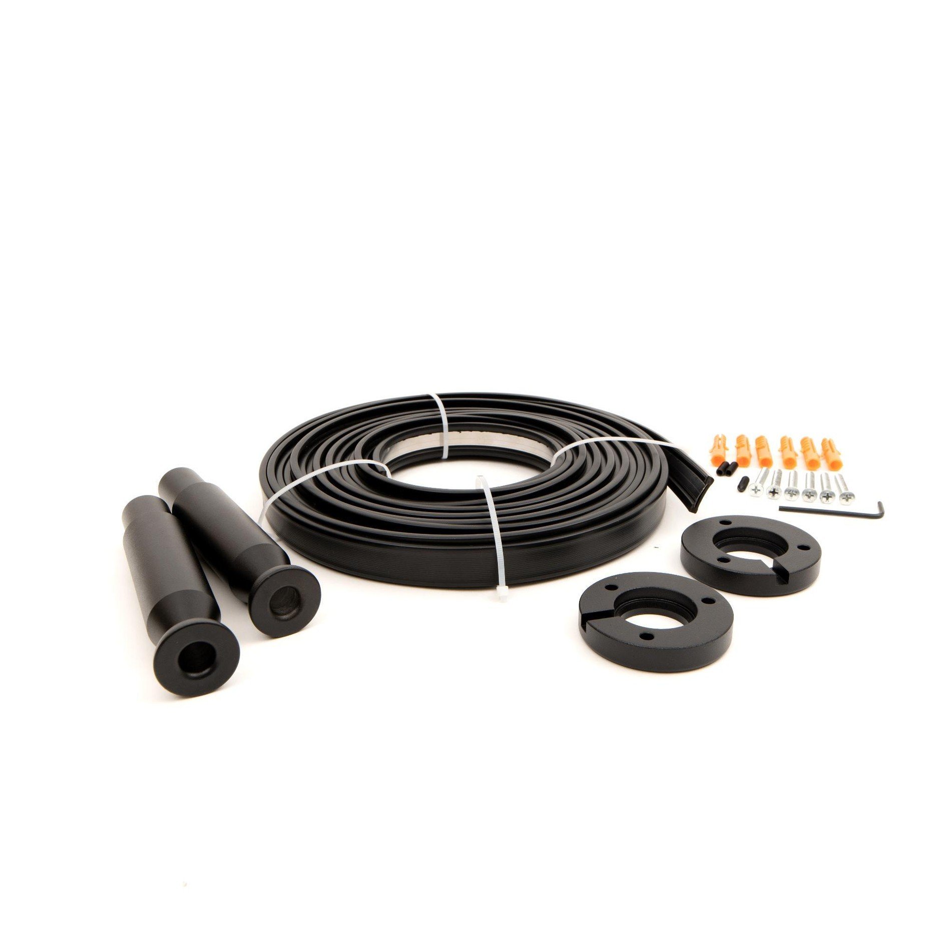 SLC S40141 Profil SkyLine 11mm PVC široký 12m sada černý - TLG