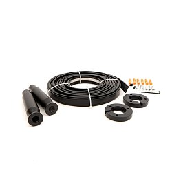 Obrázek pro produkt Profil SkyLine 11mm PVC široký 12m sada černý - TLG