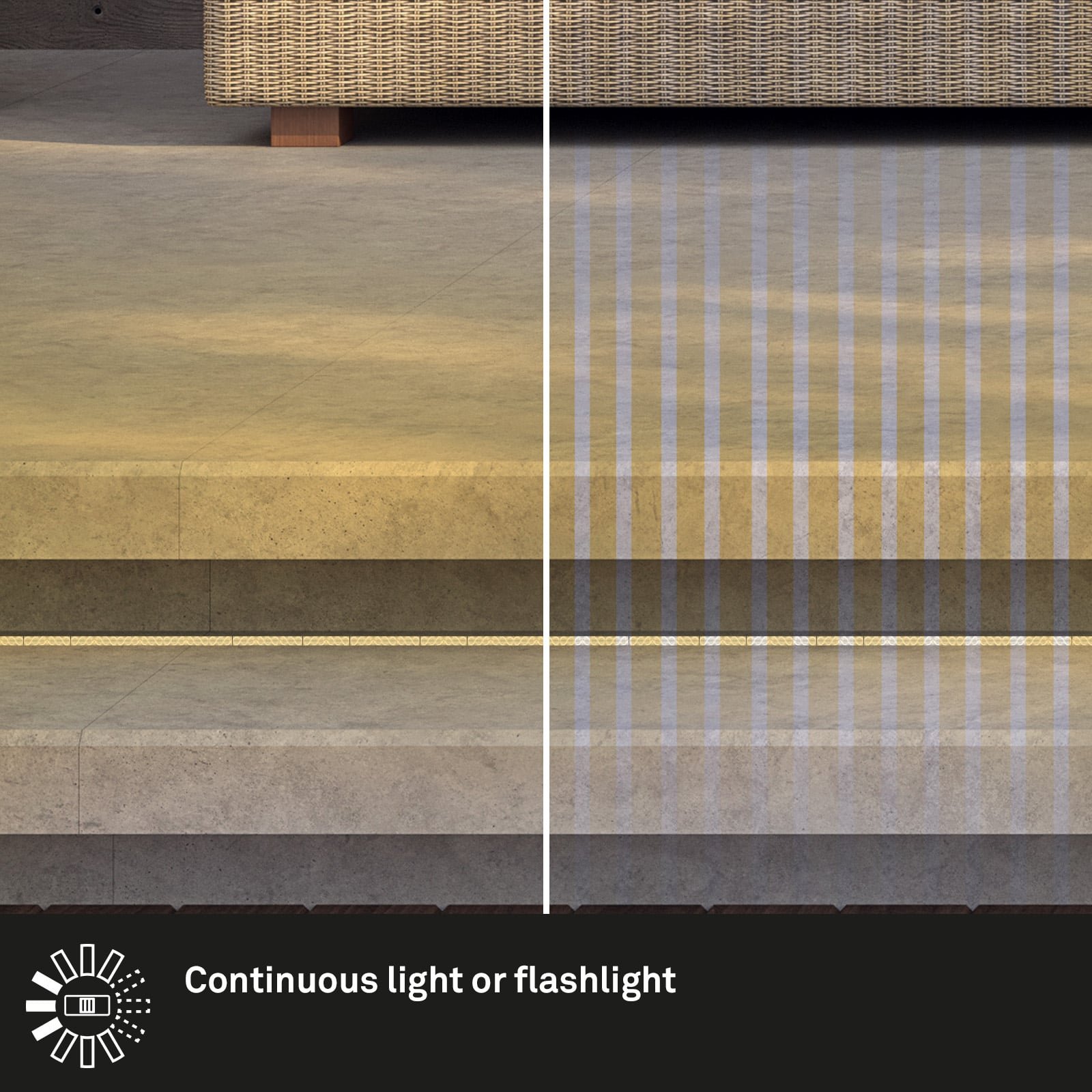 BRILO 2320100 LED pásek, 1000 cm, solární, 3000K, transparentní - BRILONER (obrázek 3)