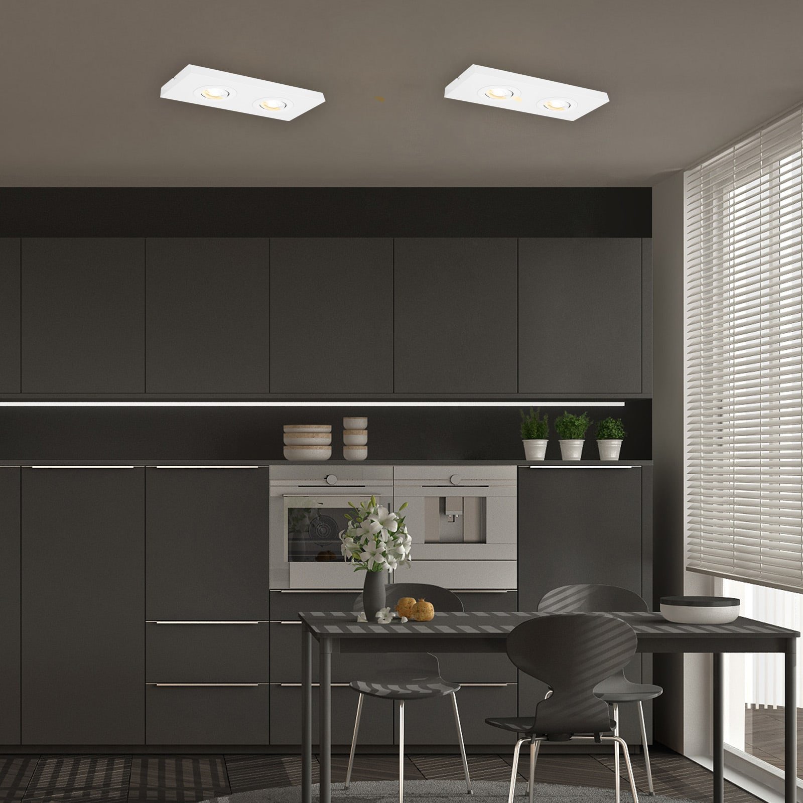 BRI 3996026 LED CTS stropní svítidlo, 27 cm, 4W, 460lm, bílé - BRILONER (obrázek 7)