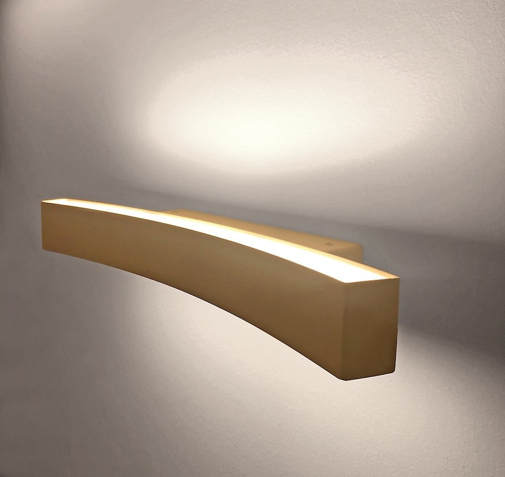 Levně TI 2027AOFBVE28A C01BR3 Nástěnné svítidlo BELLAIHome up/down 15W+15W 2700K bronz - Team Italia