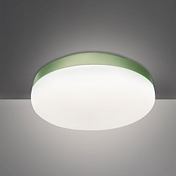 Obrázek pro produkt Stropní svítidlo Iglú 25cm 18W 3000K IP54 zelená - Team Italia