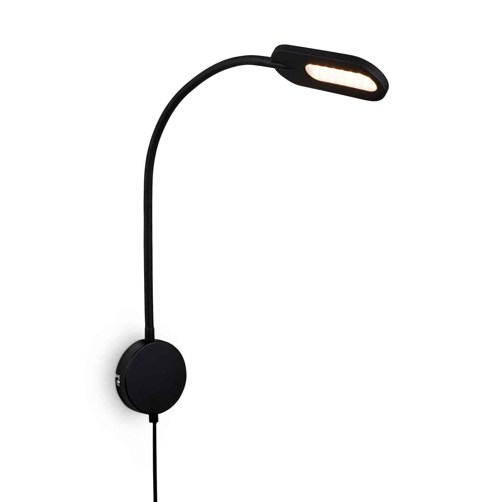 BRI 2177015 Nástěnné svítidlo, 52 cm, 6W, 650lm, černá - BRILONER