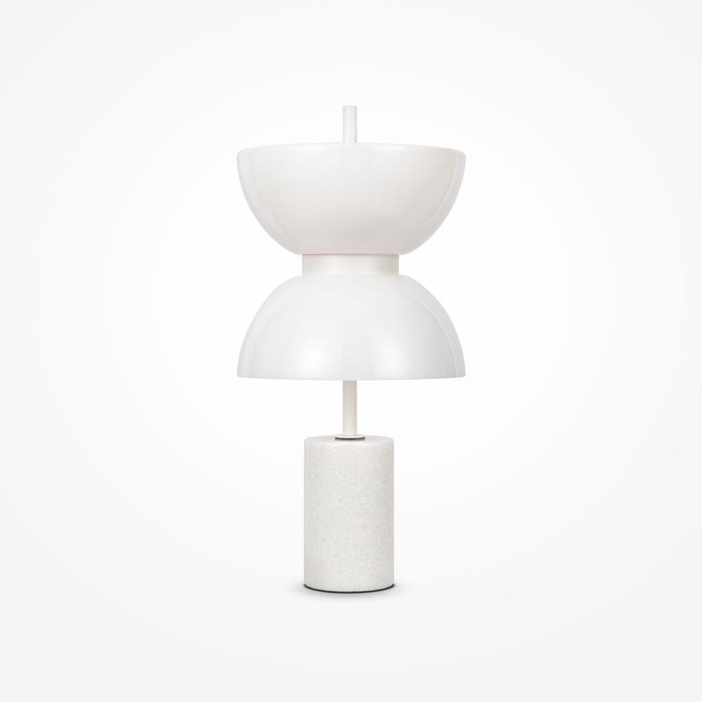 M MOD178TL-L11W3K Stolní lampa Kyoto 3000K 11W teplá bílá bílý kov mramor - MAYTONI