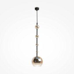 Obrázek pro produkt Závěsné svítidlo Ros GU10 20W černý kov designové - MAYTONI
