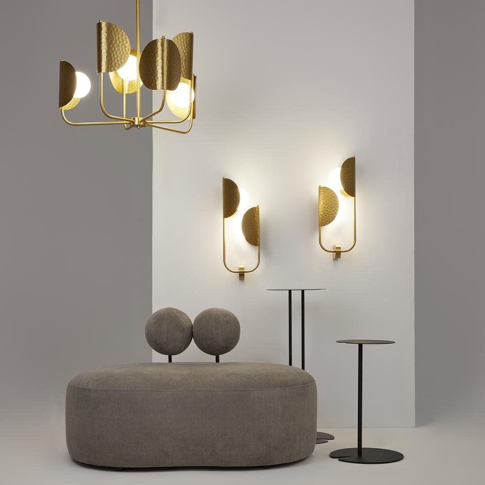 M MOD164WL-02BS Nástěnné svítidlo Tropic G9 2x40W mosaz kov designové - MAYTONI (obrázek 4)