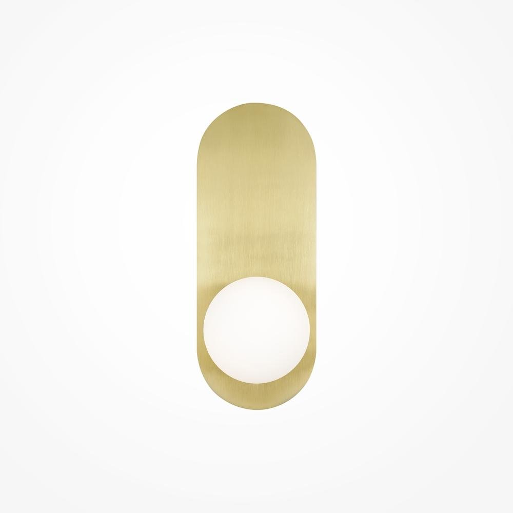 M MOD419WL-01G Nástěnné svítidlo Bao G9 28W zlatá kov design - MAYTONI