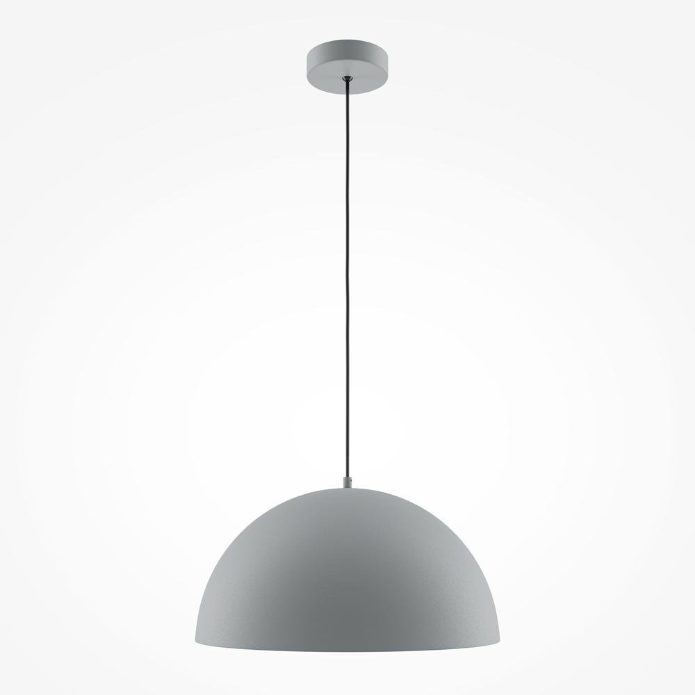 M MOD168PL-01GR Závěsné svítidlo Basic colors E27 40W šedá kov moderní - MAYTONI