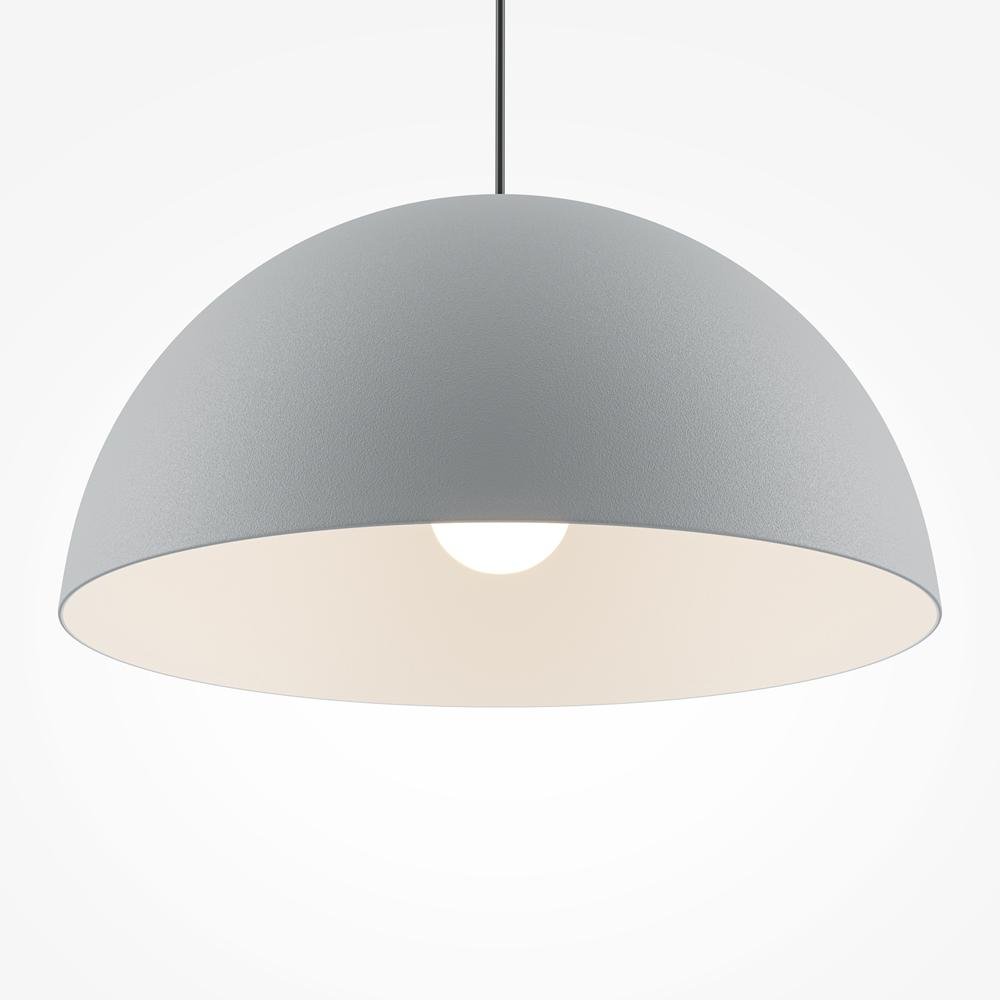 M MOD168PL-01GR Závěsné svítidlo Basic colors E27 40W šedá kov moderní - MAYTONI (obrázek 3)