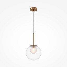 Obrázek pro produkt Závěsné svítidlo Basic form G9 20W zlatá kov/průhledné sklo - MAYTONI