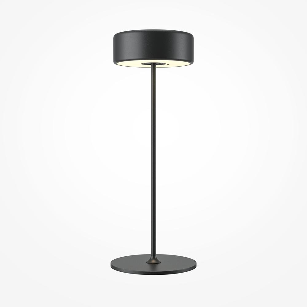 M MOD229TL-L3B3K2 Stolní lampa AI Collaboration 3W nastavitelná bílá 120lm černý hliník bateriová stmívatelná - MAYTONI