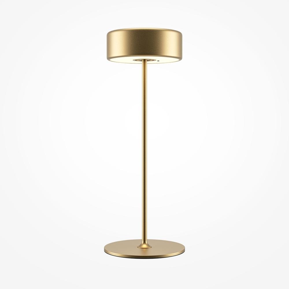 M MOD229TL-L3G3K2 Stolní lampa AI Collaboration 3W nastavitelná bílá 120lm zlatý hliník na baterie stmívatelná - MAYTONI