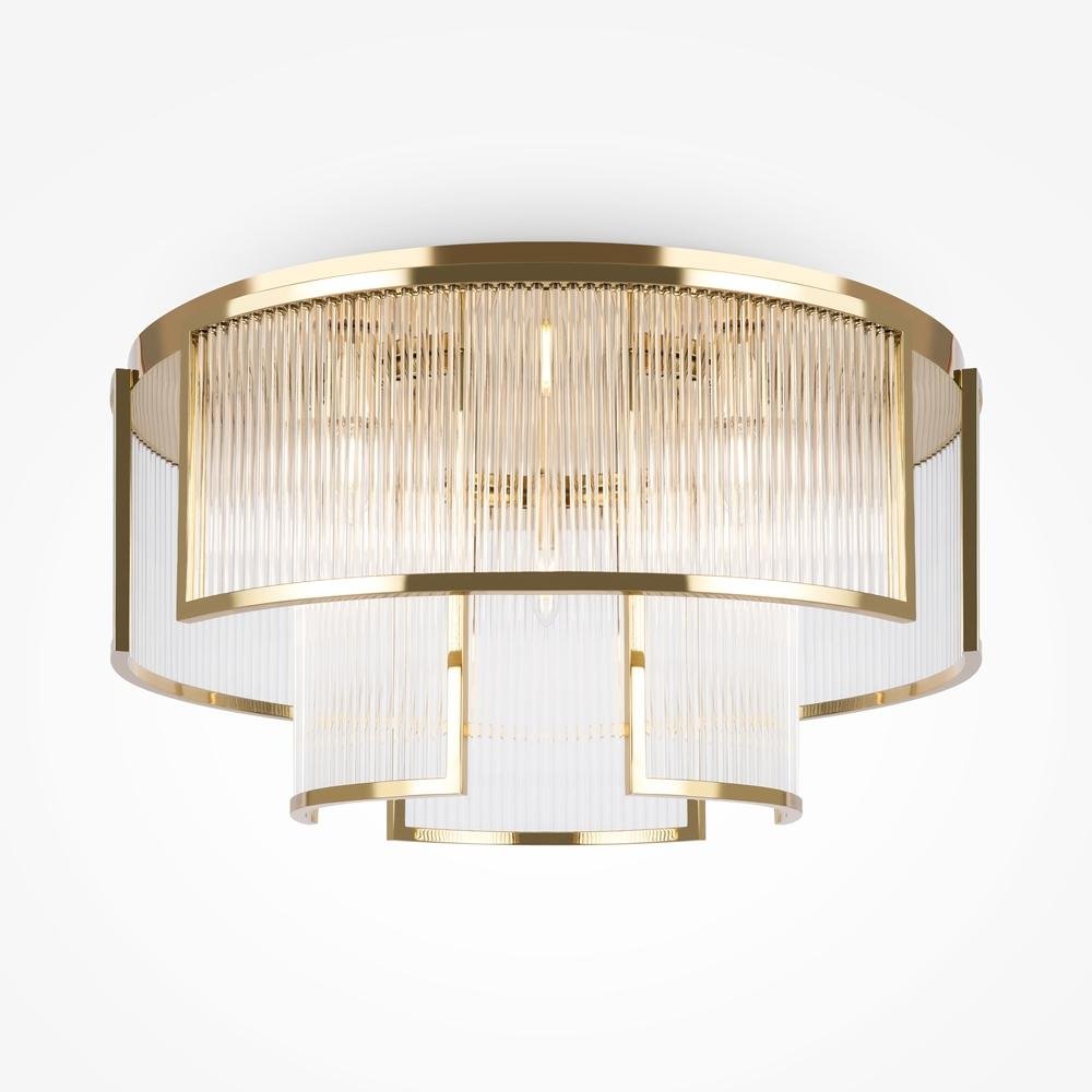 M MOD174CL-09G Stropní svítidlo Frame E14x9 540W zlatá kov sklo - MAYTONI