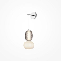 Obrázek pro produkt Nástěnné svítidlo Pattern 3000K 18W teplá bílá 2400lm chrom kov sklo - MAYTONI