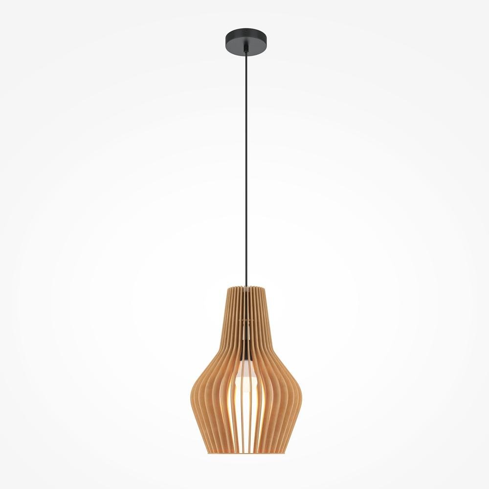 M MOD191PL-01W1 Závěsné svítidlo Roots E27 40W béžový kov skandinávský design - MAYTONI