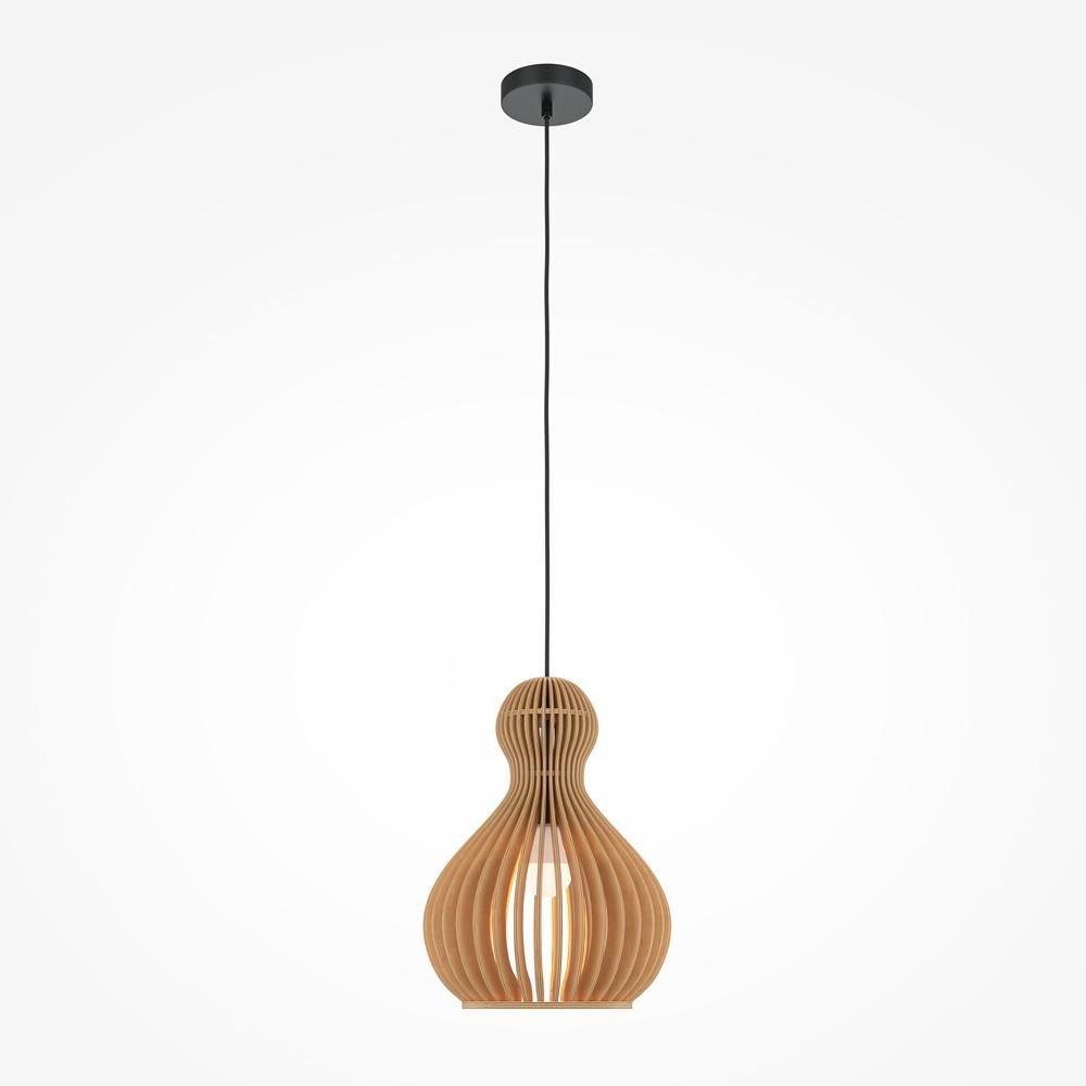 M MOD192PL-01W1 Závěsné svítidlo Roots E27 40W béžový kov skandinávský design - MAYTONI